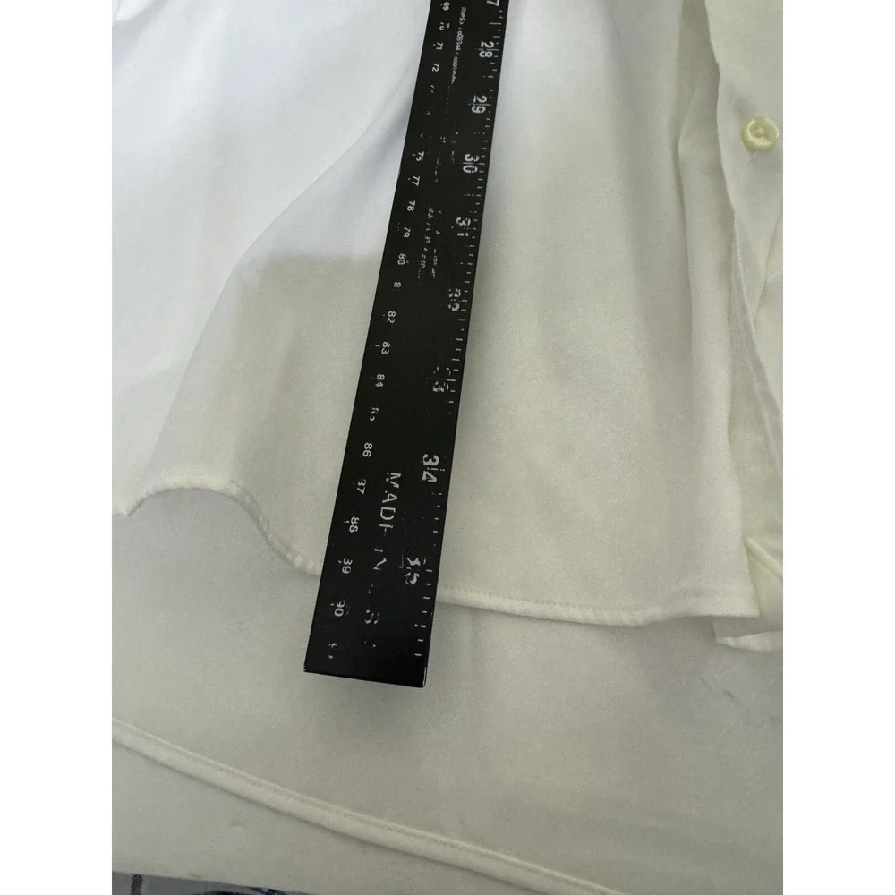 Polo Ralph Lauren Performance 5XB Big Short Sleeve Button Shirt White New Nylon - Picture 6 of 9